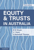 Equity and Trusts in Australia - Paperback