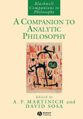 A Companion to Analytic Philosophy - Paperback