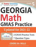 Georgia Milestones Assessment System Test Prep: 5th Grade Math Practice Workbook and Full-length Online Assessments: GMAS Study Guide - Paperback