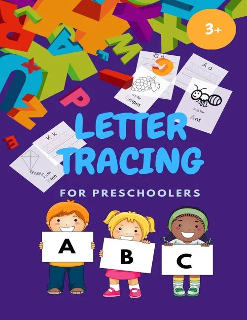LETTER TRACING FOR PRESCHOOLERS/Letter Tracing Practice: Scholastic Early Learners ABC Letter Tracing for Preschoolers, A perfect Book to Practice Wri - Paperback