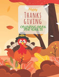 Happy Thanksgiving Coloring Book For Adults: Simple & Easy Thanksgiving Autumn Coloring Book for Adults Featuring Beautiful Autumn Scenes, Charming An - Paperback