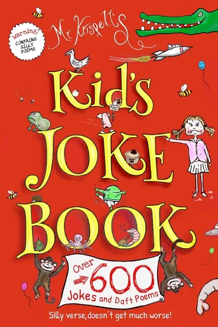 Kids Joke Book: LOL Jokes fully Illustrated, silly poems and limericks age 6-12 - Paperback