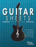 Guitar Sheets Collection: Over 200 pages of Blank TAB Paper, Staff Paper, Chord Chart Paper, Scale Chart Paper, & More - Paperback
