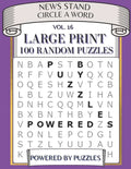 News Stand Circle a Word Vol.16: Large Print 100 Puzzles - Paperback