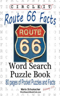 Circle It, U.S. Route 66 Facts, Word Search, Puzzle Book - Paperback
