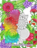 Wonderful Flowers Coloring Book for Adults: An Adult Coloring Book for Stress Relief and Relaxation (Hand-Drawn Images Exclusively Designed) - Paperback