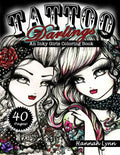 Tattoo Darlings: An Inky Girls Coloring Book - Paperback