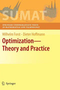 Optimization--Theory and Practice - Hardcover