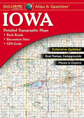 Delorme Atlas & Gazetteer: Iowa - Paperback