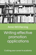 Writing effective promotion applications: Crafting your career in academia - Paperback