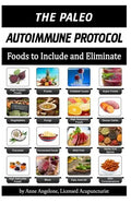 The Paleo Autoimmune Protocol: Quick Reference FOOD CHART in BLACK and WHITE - Paperback