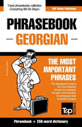 English-Georgian phrasebook and 250-word mini dictionary - Paperback