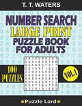 Number Search Large Print Puzzle Book for Adults: Mind-Stimulating Activities for Adults and Seniors Vol. 1 - Paperback