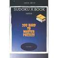 Sudoku X Book - 200 Hard to Master Puzzles 10x10 vol.4 - Paperback