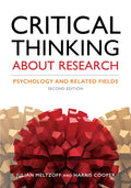 Critical Thinking about Research: Psychology and Related Fields - Paperback
