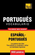 Vocabulario español-portugués - 9000 palabras más usadas - Paperback