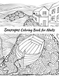Seascapes Coloring Book for Adults - Paperback
