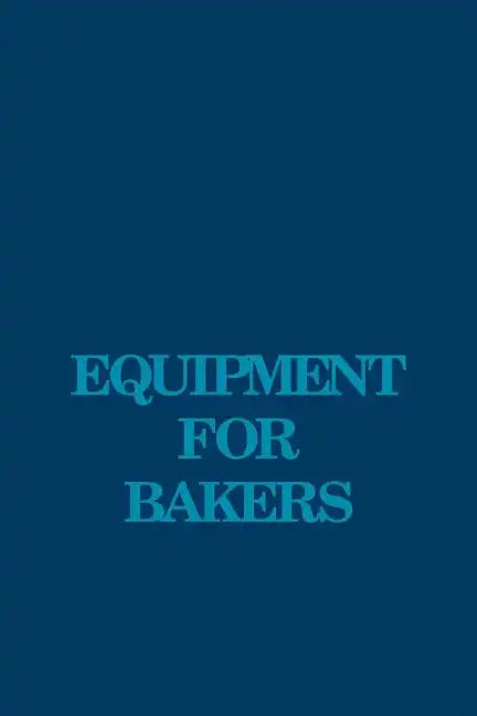 Equipment for Bakers - Paperback
