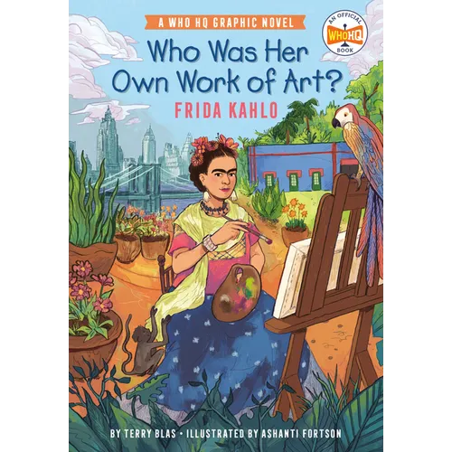 Who Was Her Own Work of Art?: Frida Kahlo: A Who HQ Graphic Novel - Paperback