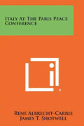 Italy At The Paris Peace Conference - Paperback