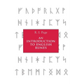 An Introduction to English Runes - Paperback
