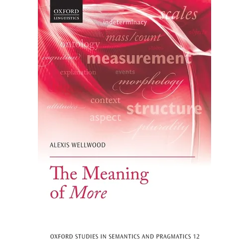 The Meaning of More - Paperback