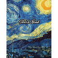 Sketch Book: Drawing Notebook for Sketching, Doodling, Writing, Art Journaling, A4 Sketchbook (Van Gogh Art Cover Vol.1) - Paperback