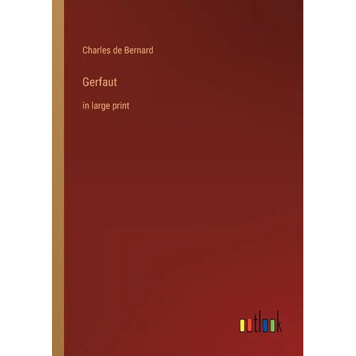 Gerfaut: in large print - Paperback