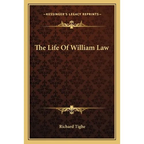 The Life Of William Law - Paperback