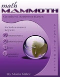 Math Mammoth Grade 6 Answer Keys - Paperback