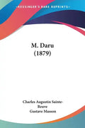 M. Daru (1879) - Paperback