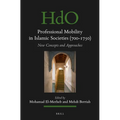 Professional Mobility in Islamic Societies (700-1750): New Concepts and Approaches - Paperback