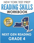 NEW YORK TEST PREP Reading Skills Workbook Next Gen Reading Grade 4: Preparation for the New York State ELA Tests - Paperback