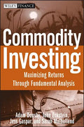 Commodity Investing - Hardcover