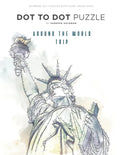 Around the World Trip - Dot to Dot Puzzle (Extreme Dot Puzzles with over 30000 dots): 40 Puzzles - Dot to Dot Books for Adults - Challenges to complet - Paperback