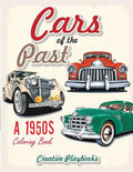 Cars of the Past: A 1950s Coloring Book - Paperback