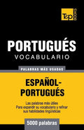 Vocabulario español-portugués - 5000 palabras más usadas - Paperback