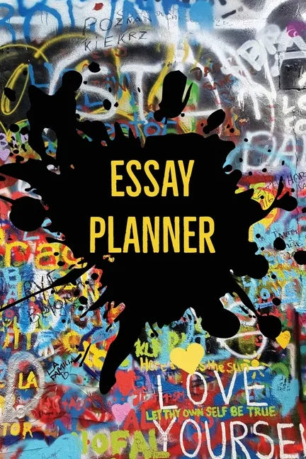Essay Planner: Plan And Write Essays, College, High School, Middle School, Writing Skills, Book, Journal - Paperback