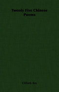 Twenty Five Chinese Poems - Paperback