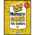 Memory Games For Seniors: Large print book with memory games and activities designed by professionals for a strong and active mind. - Paperback