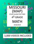 4th Grade MISSOURI MAP, 2019 MATH, Test Prep: 4th Grade MISSOURI ASSESSMENT PROGRAM TEST 2019 MATH Test Prep/Study Guide - Paperback