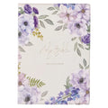 KJV Bible Giant Print Full-Size Faux Leather Floral - Leather