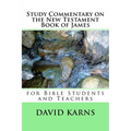 Study Commentary on the New Testament Book of James - Paperback