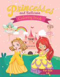 Coloring Book for Kids Princesses and Ballerina - Paperback