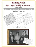 Family Maps of Red Lake County, Minnesota - Paperback