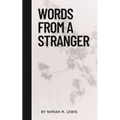Words from a Stranger - Paperback