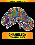 Chameleon Coloring Book (NEW & EXPANDED): Wonderful Chameleon Coloring Book For Chameleon Lover, Adults, Teens - Paperback