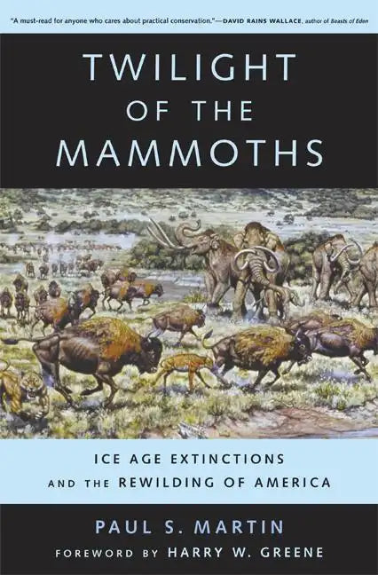 Twilight of the Mammoths: Ice Age Extinctions and the Rewilding of America Volume 8 - Paperback