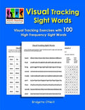 Visual Tracking Sight Words: Visual Tracking Exercises with 100 High Frequency Sight Words - Paperback
