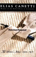 Notes from Hampstead: The Writer's Notes: 1954-1971 - Paperback